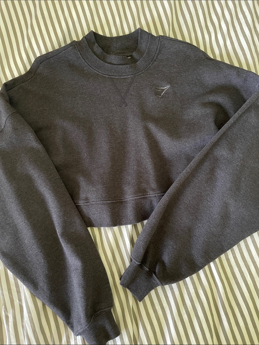 Gymshark mockneck cropped sweatshirt
